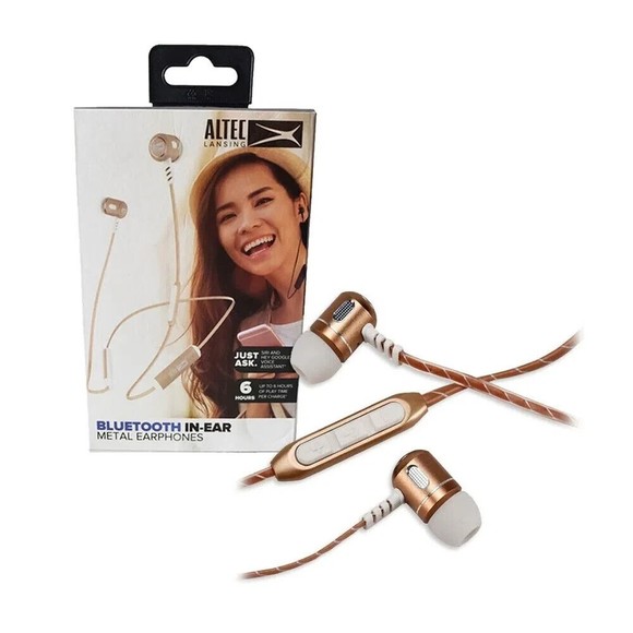 Altec Lansing Bluetooth In Ear Metal Earphones with Siri Google Assist ... - Picture 3 of 3